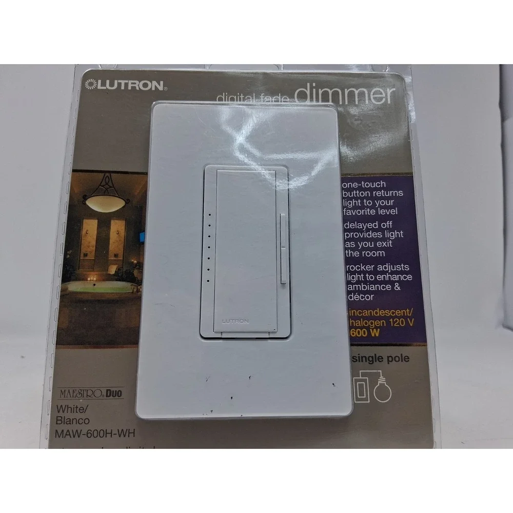 Lutron maw600hwh maestro